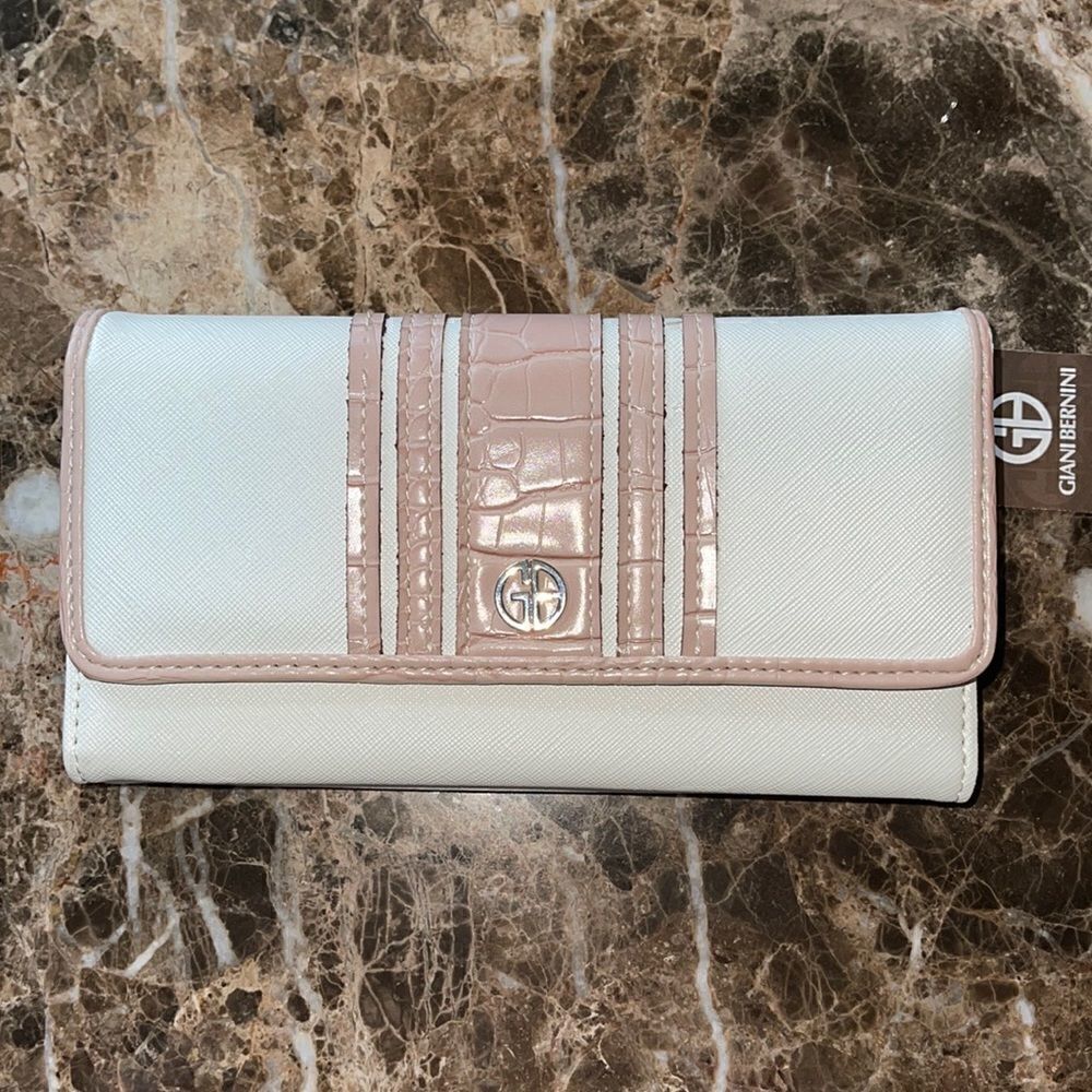 Giani
Bernini large wallet off white/cream